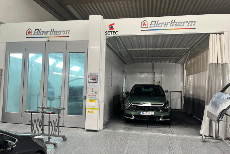 Novinky / Nová lakýrnická stanica Blow therm - foto Novinky / Nová lakýrnická stanica Blow therm - foto